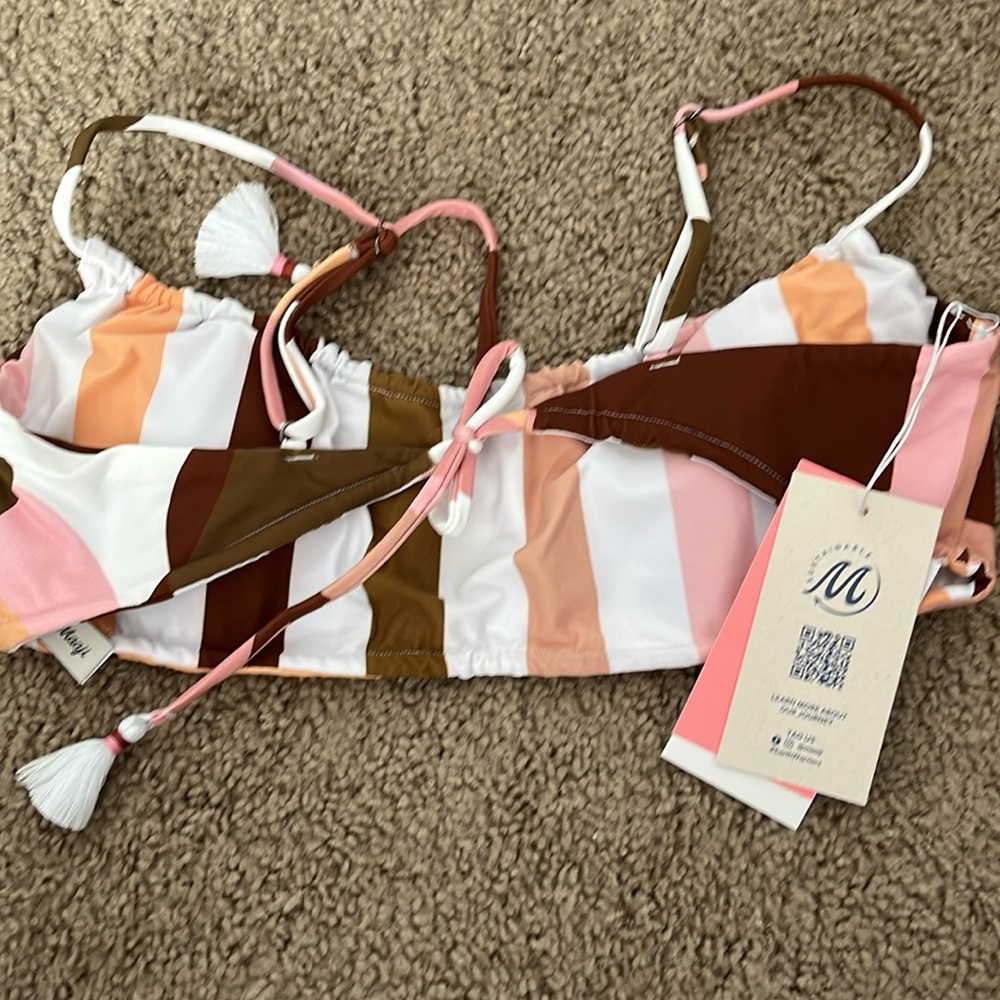 Maaji Cube Nelly Reversible Bikini Top, NWT - Picture 5 of 7